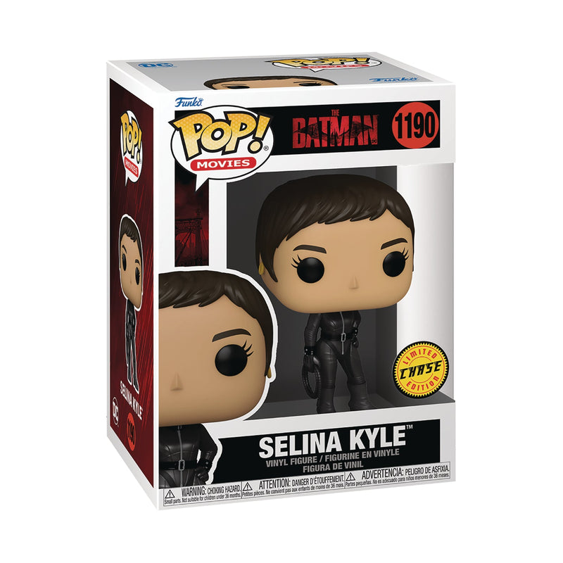 POP HEROES THE BATMAN SELINA KYLE W/ CHASE VINYL FIG (C: 1-1