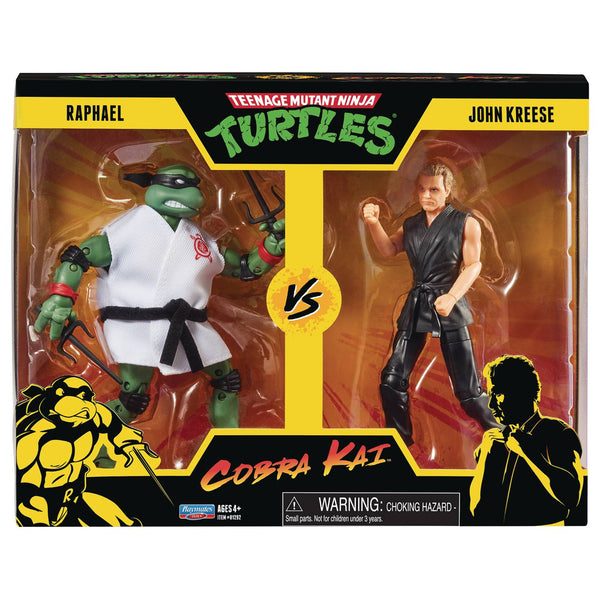 TMNT X COBRA KAI RAPHAEL VS JOHN KREESE AF 2PK (Net) (C: 1-1